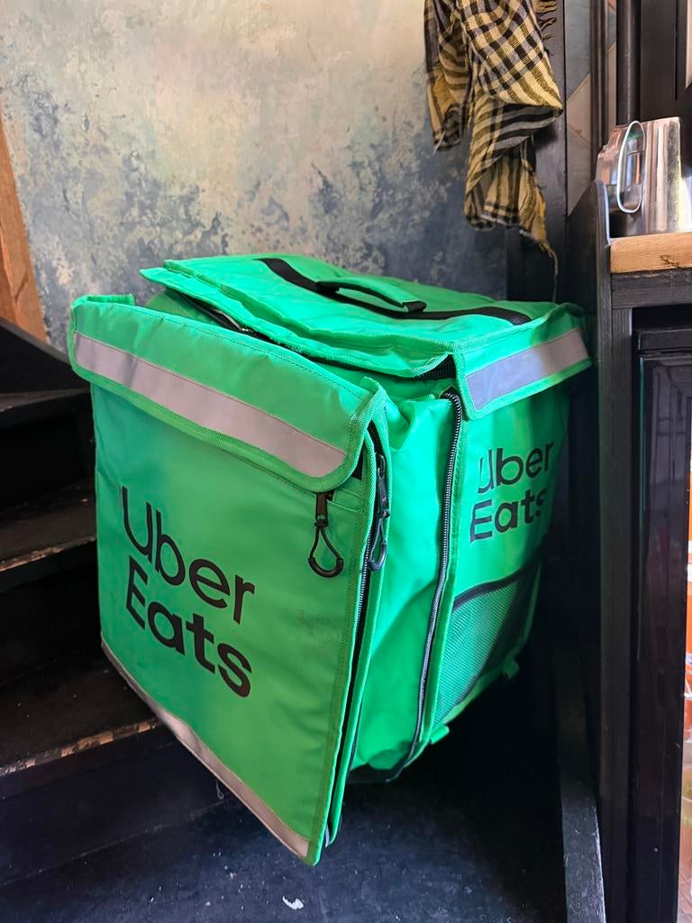 food delivery bag - ubereats, Ophalen of Verzenden, Zo goed als nieuw, Koelelement
