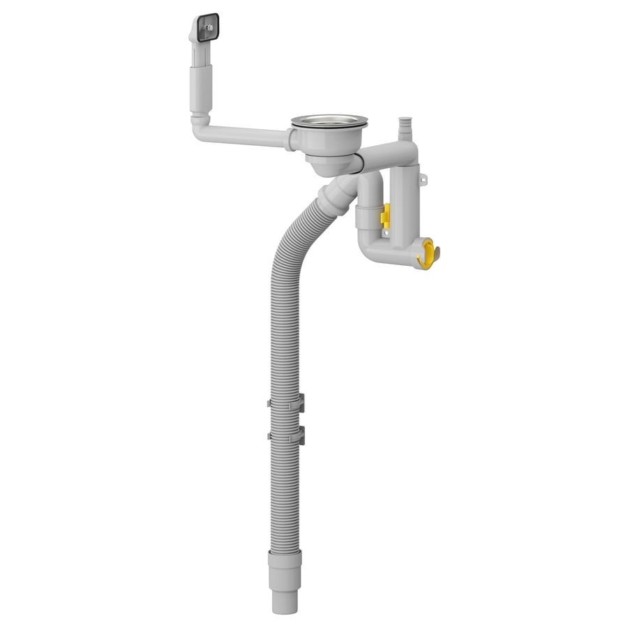 IKEA LILLVIKEN Sifon/waterafvoer voor enkele spoelbak, Verzenden, Nieuw, Overige typen