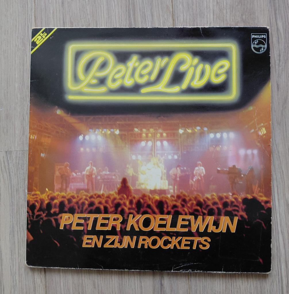 Peter Koelewijn en zijn Rockets Live!, Overige formaten, Ophalen of Verzenden, Rock, Dubbel-LP