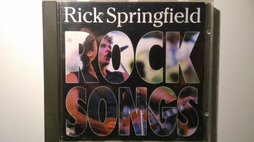 Rick Springfield - Rock Songs, Cd's en Dvd's, Cd's | Rock, Zo goed als nieuw, Poprock, Album, Ophalen of Verzenden