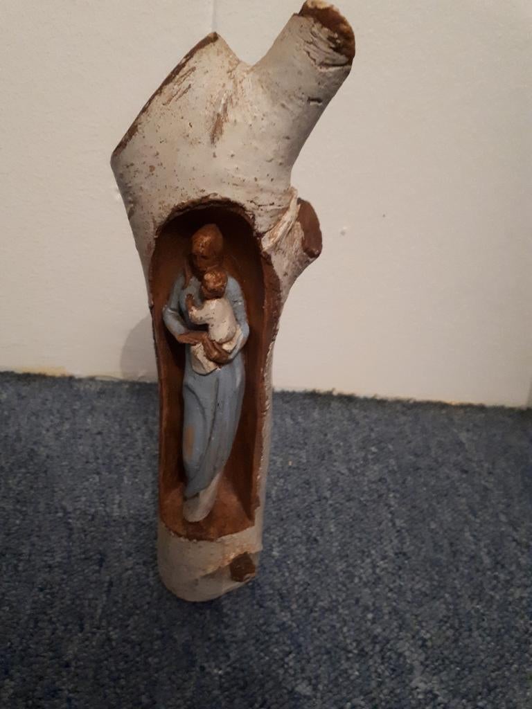 Beeldje uit 1919, Antiek en Kunst, Antiek | Religie, Ophalen of Verzenden