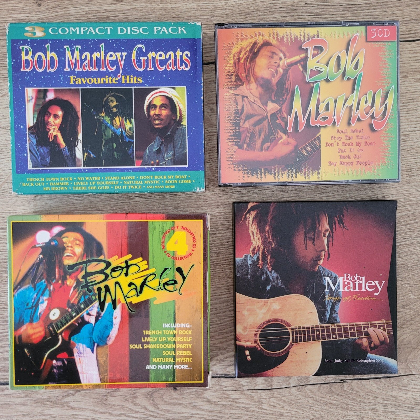 Bob Marley CD collectie: 5 boxsets + 3 losse CD's, Ophalen, Reggae, Zo goed als nieuw, Boxset