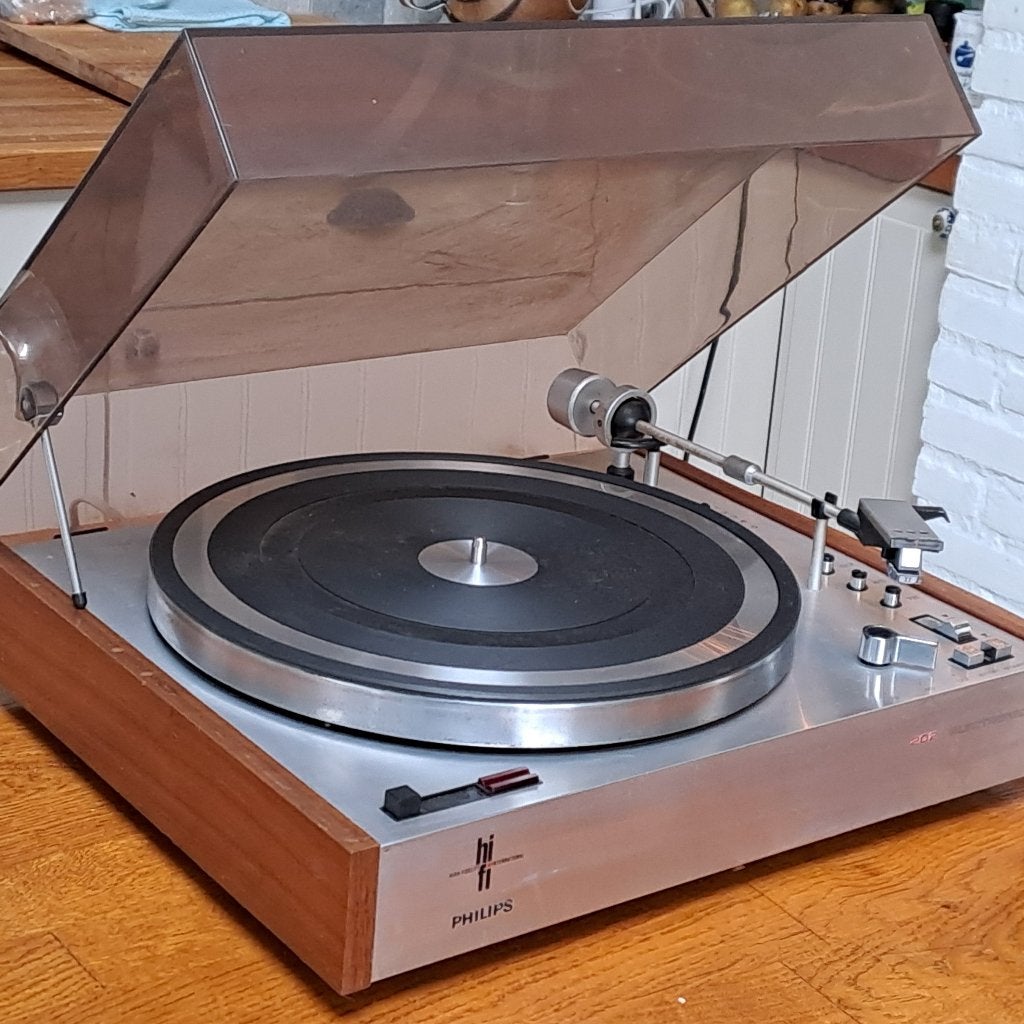 Philips GA202 platenspeler, heel mooi en gereviseerd, Philips, Automatisch, Ophalen of Verzenden, Zo goed als nieuw