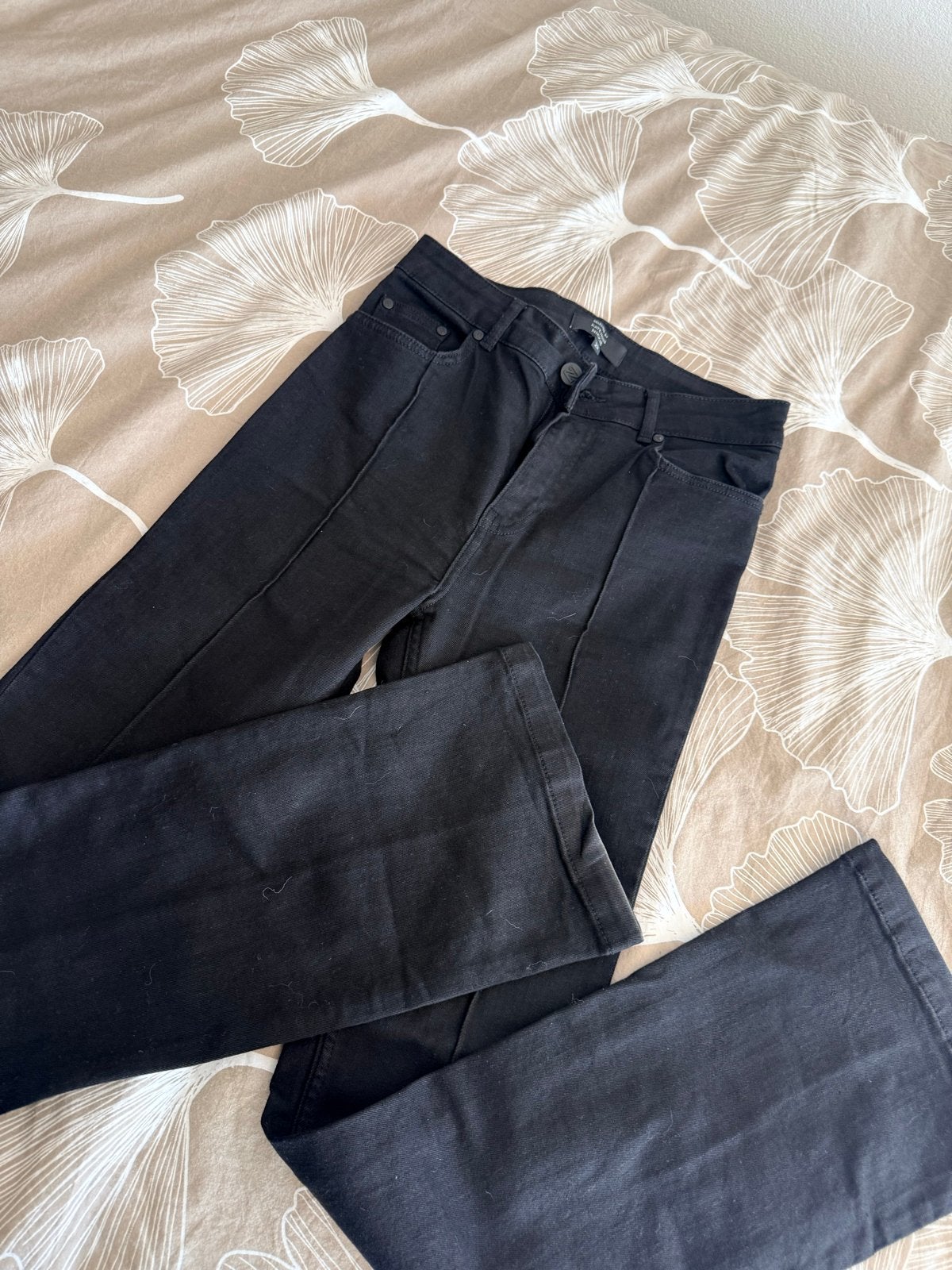 Nikkie Selected by Kate Moss zwarte flared jeans W29, Ophalen of Verzenden, Zo goed als nieuw, Zwart, W28 - W29 (confectie 36)