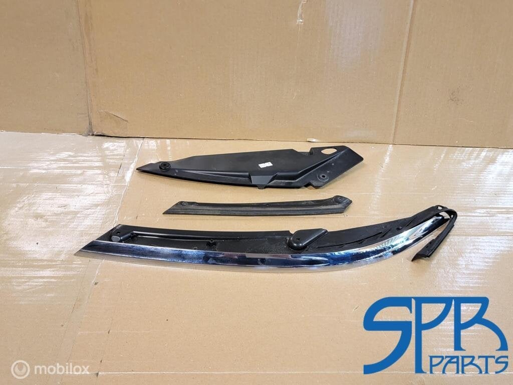 KOPLAMPLIJST CHROOM VW PASSAT B8 LINKS SIERLIJST STRIP STEUN, Gebruikt, VOLKSWAGEN, Volkswagen, Ophalen of Verzenden