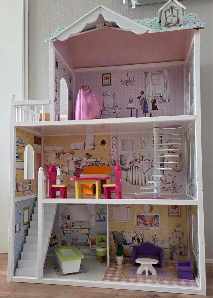 Poppenhuis, Ophalen, Gebruikt, Poppenhuis