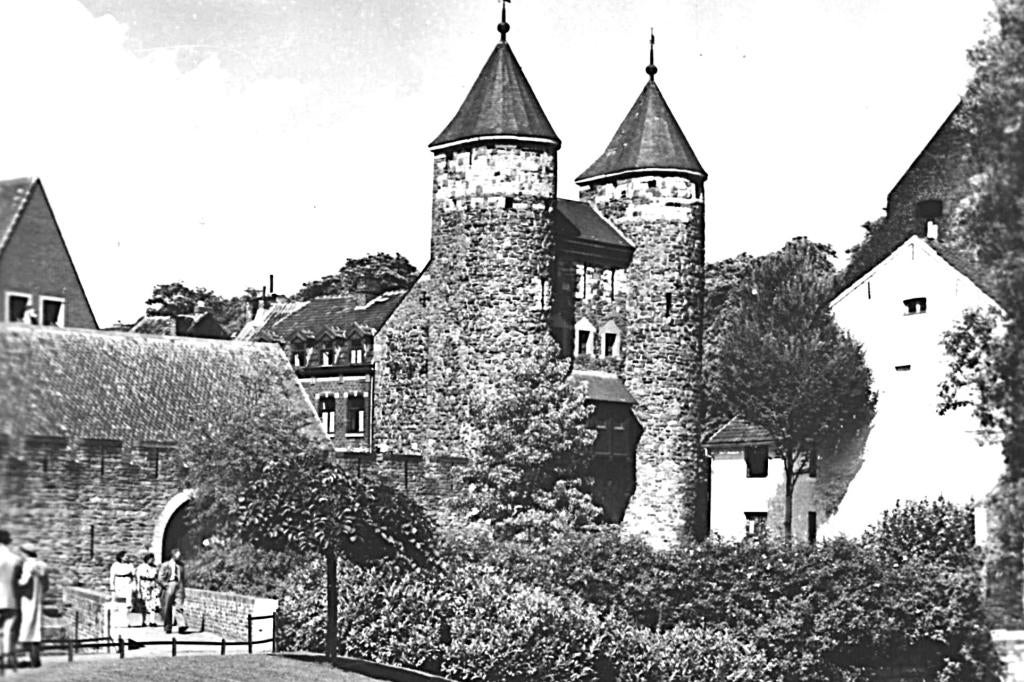 950646 Maastricht Helpoort 1961 Gelopen met postzegel, Ophalen of Verzenden, 1960 tot 1980, Gelopen, Limburg