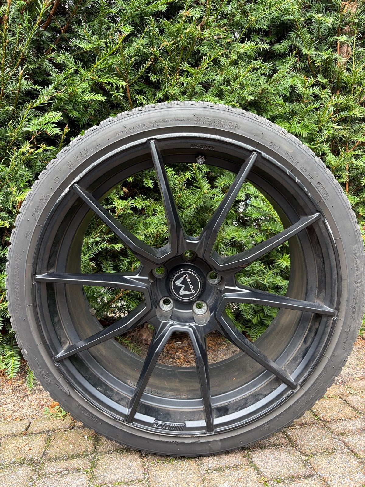 Motec Ultralight Velgen - Hankook winterbanden 245/35R20, Auto-onderdelen, Ophalen, Banden en Velgen, Winterbanden, Personenwagen