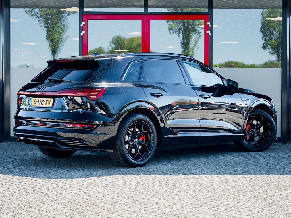 Audi e-tron e-tron 50 quattro Launch edition plus 71 kWh SOH, Auto's, Audi, Automaat, 12 maanden, Zwart, Vierwielaandrijving