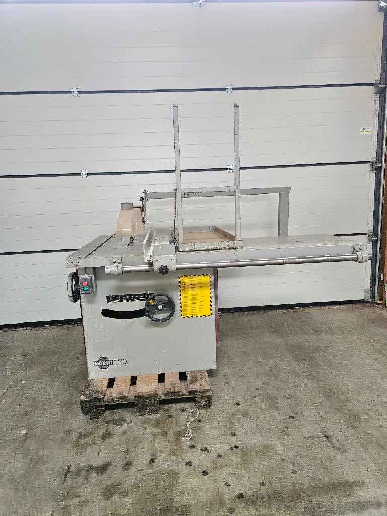 Harwi 130 Cirkelzaag, Doe-het-zelf en Verbouw, Gereedschap | Zaagmachines, Ophalen, Gebruikt, Cirkelzaag, 70 mm of meer