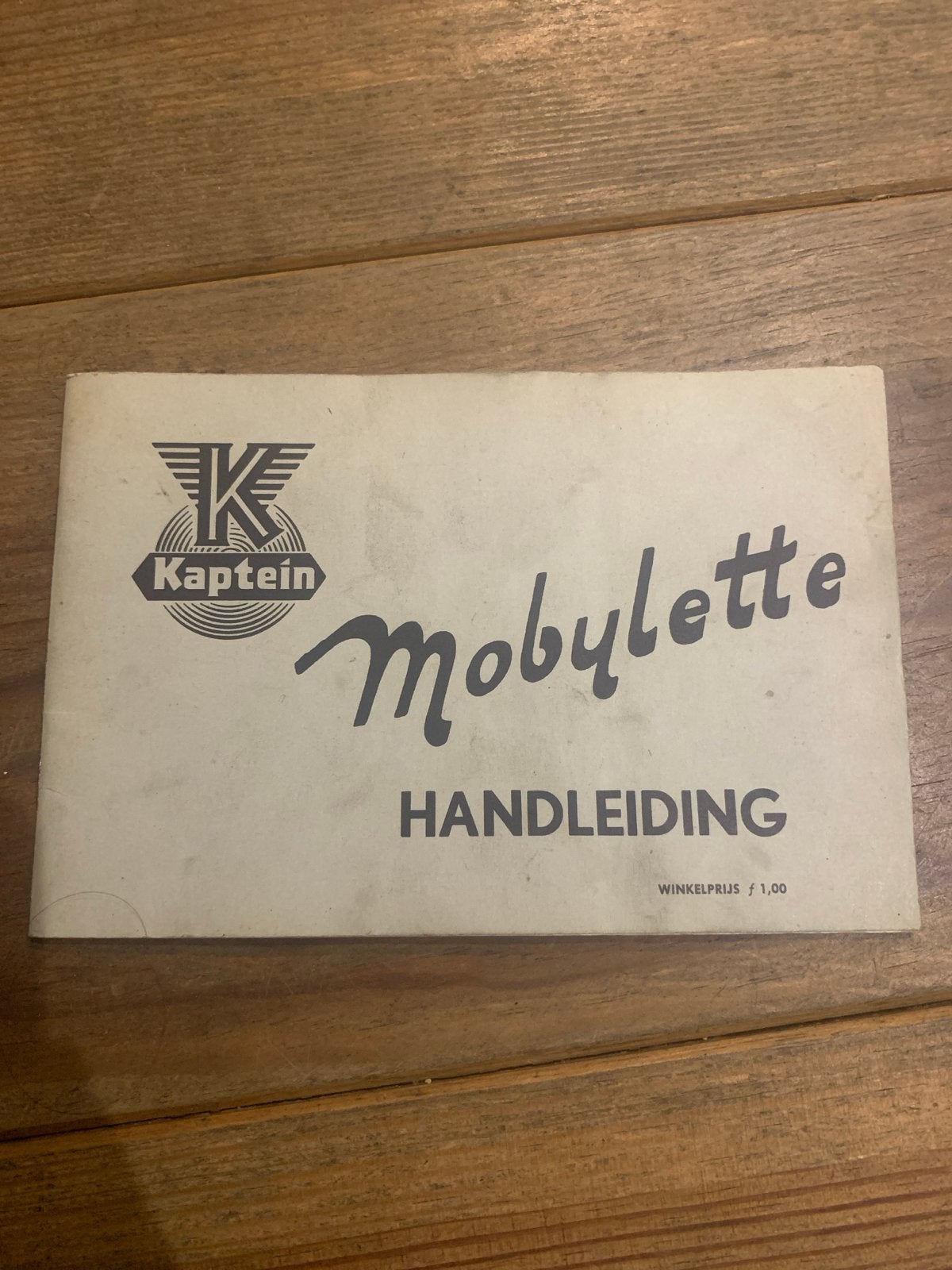 Mobylette Handleiding - Kaptein Bromfiets Instructieboekje, Ophalen of Verzenden, Gebruikt