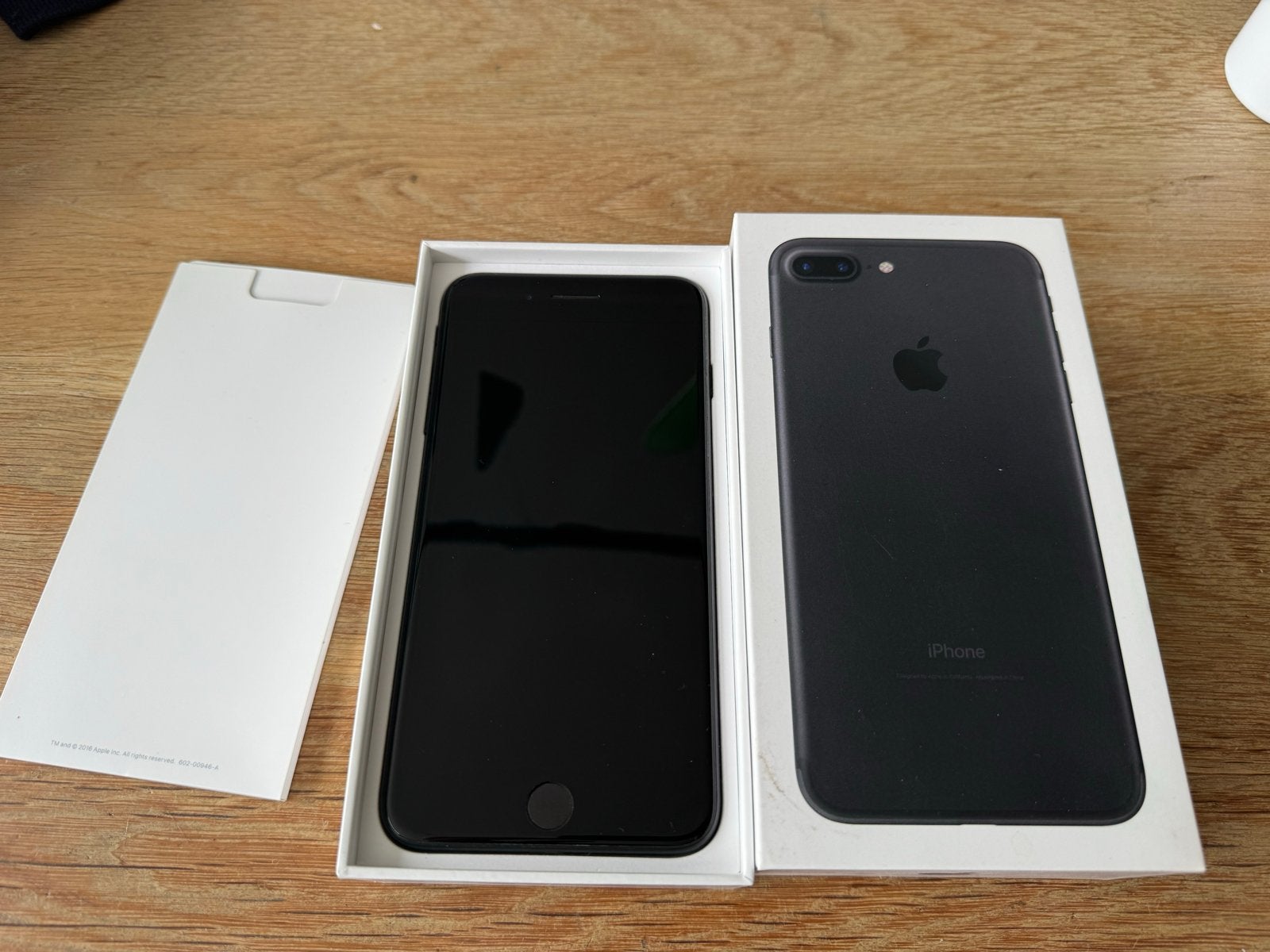 iPhone 7 Plus Zwart 32GB - Zo goed als nieuw, krasvrij, Telecommunicatie, Mobiele telefoons | Apple iPhone, Ophalen, Zwart, 32 GB