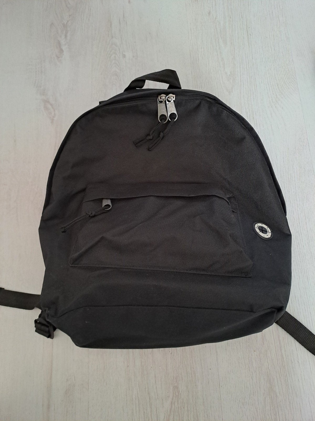 Zwarte  rugzak - Ideaal voor school of dagelijks gebru, Sieraden, Tassen en Uiterlijk, Ophalen of Verzenden, Zo goed als nieuw