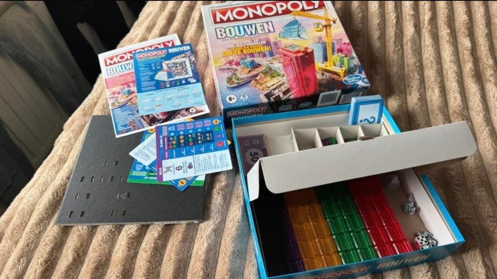 Monopoly Bouwen - Zo goed als nieuw, Een of twee spelers, Ophalen of Verzenden, Zo goed als nieuw