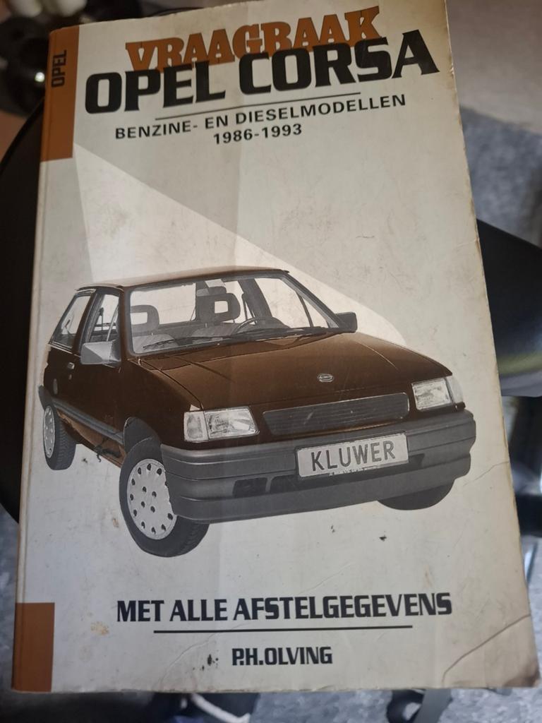 Vraagbaak Opel Corsa Benzine- en Dieselmodellen 1986-1993, Ophalen of Verzenden, Gelezen, Opel, P.H. Olving