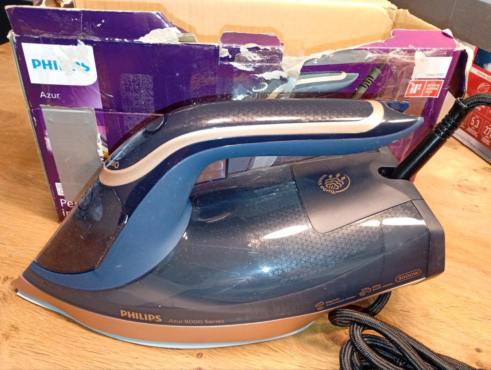 Nieuw Philips Azur 8000 Series Strijkijzer, Witgoed en Apparatuur, Ophalen of Verzenden, Nieuw