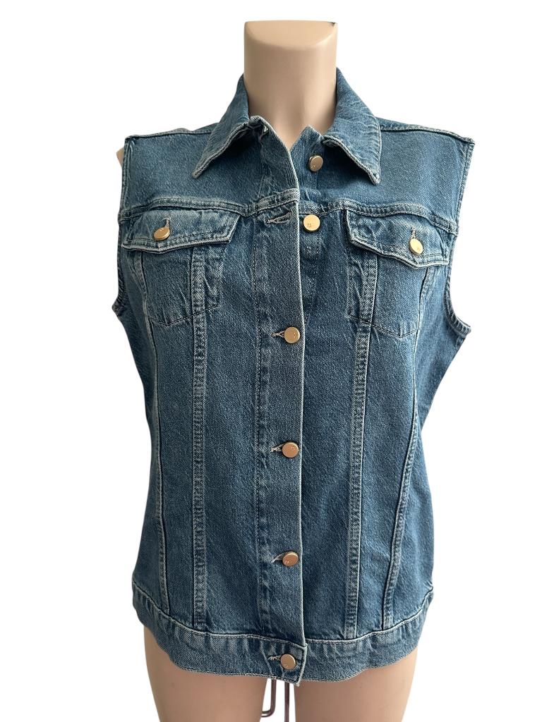 Para Mi gilet NIEUW L, Kleding | Dames, Spijkerbroeken en Jeans, Nieuw, W28 - W29 (confectie 36), Blauw, Ophalen of Verzenden