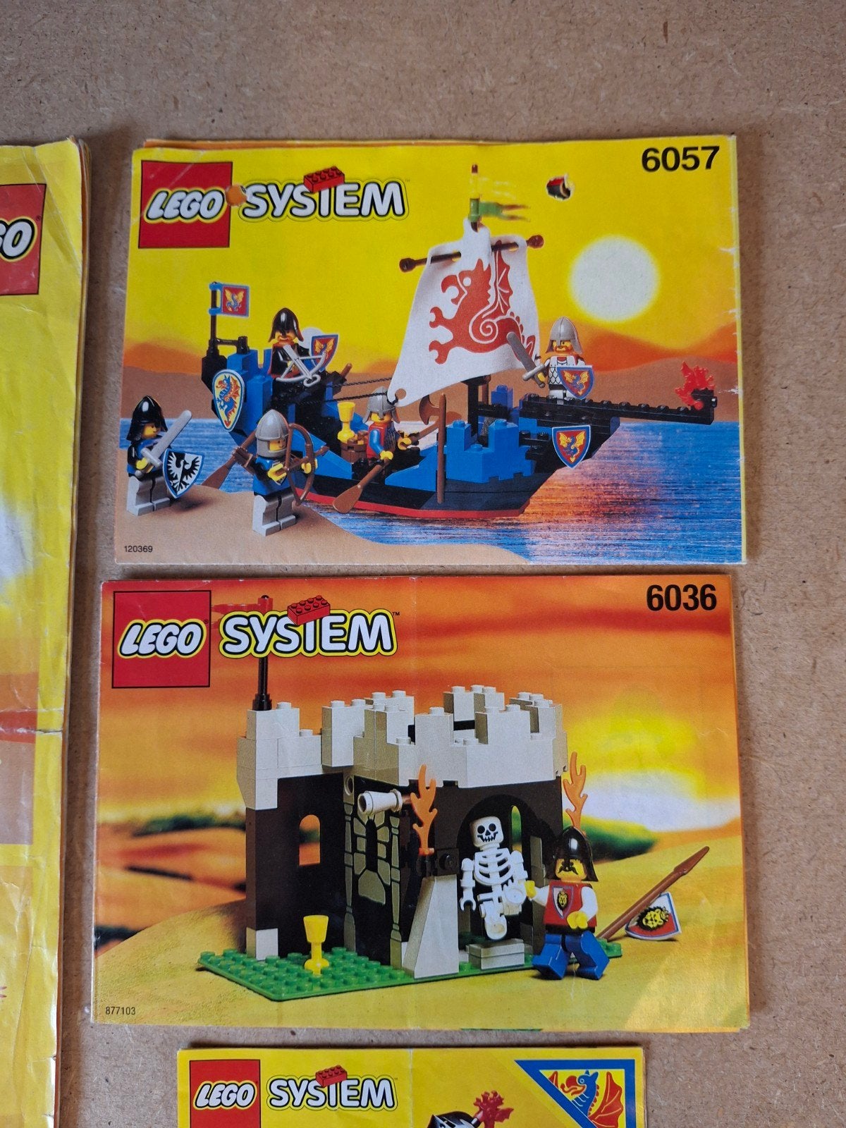 Lego partij Castle boekjes. Jaren 80 / 90, Kinderen en Baby's, Speelgoed | Duplo en Lego, Lego, 33 Bath Road, Slough, UK, Lego
