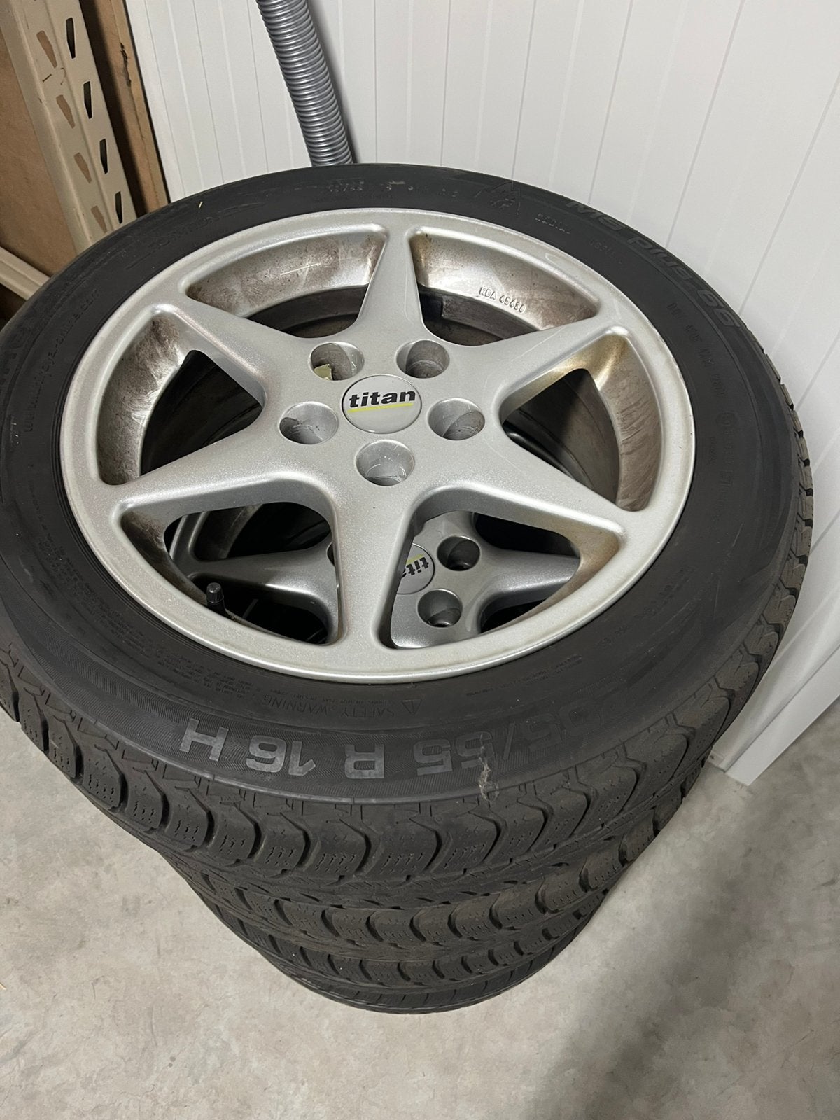 BMW Z4 winterwielen, Ophalen, Gebruikt