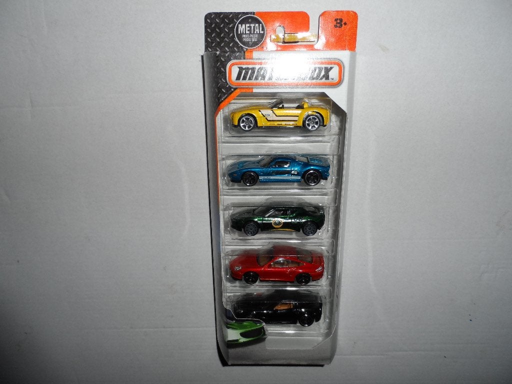 Matchbox 5 Pack - Exotic (2016) 1:64 D2.3, Ophalen of Verzenden, Nieuw, Auto