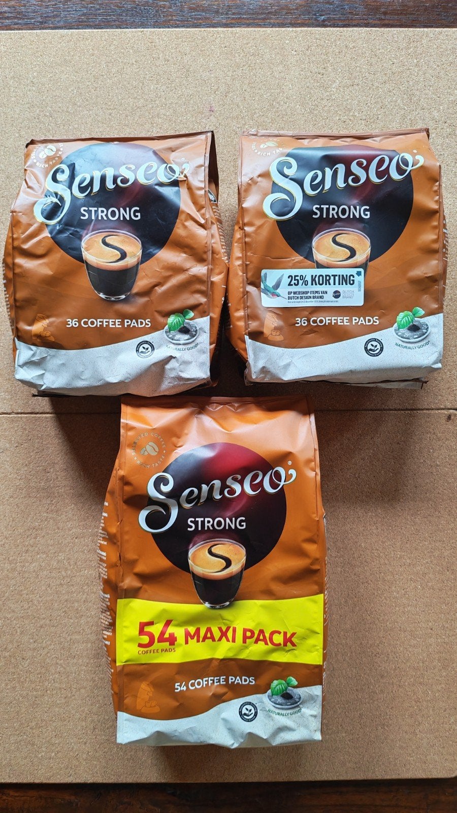 Senseo Strong koffiepads - 126 stuks, Ophalen of Verzenden, Nieuw