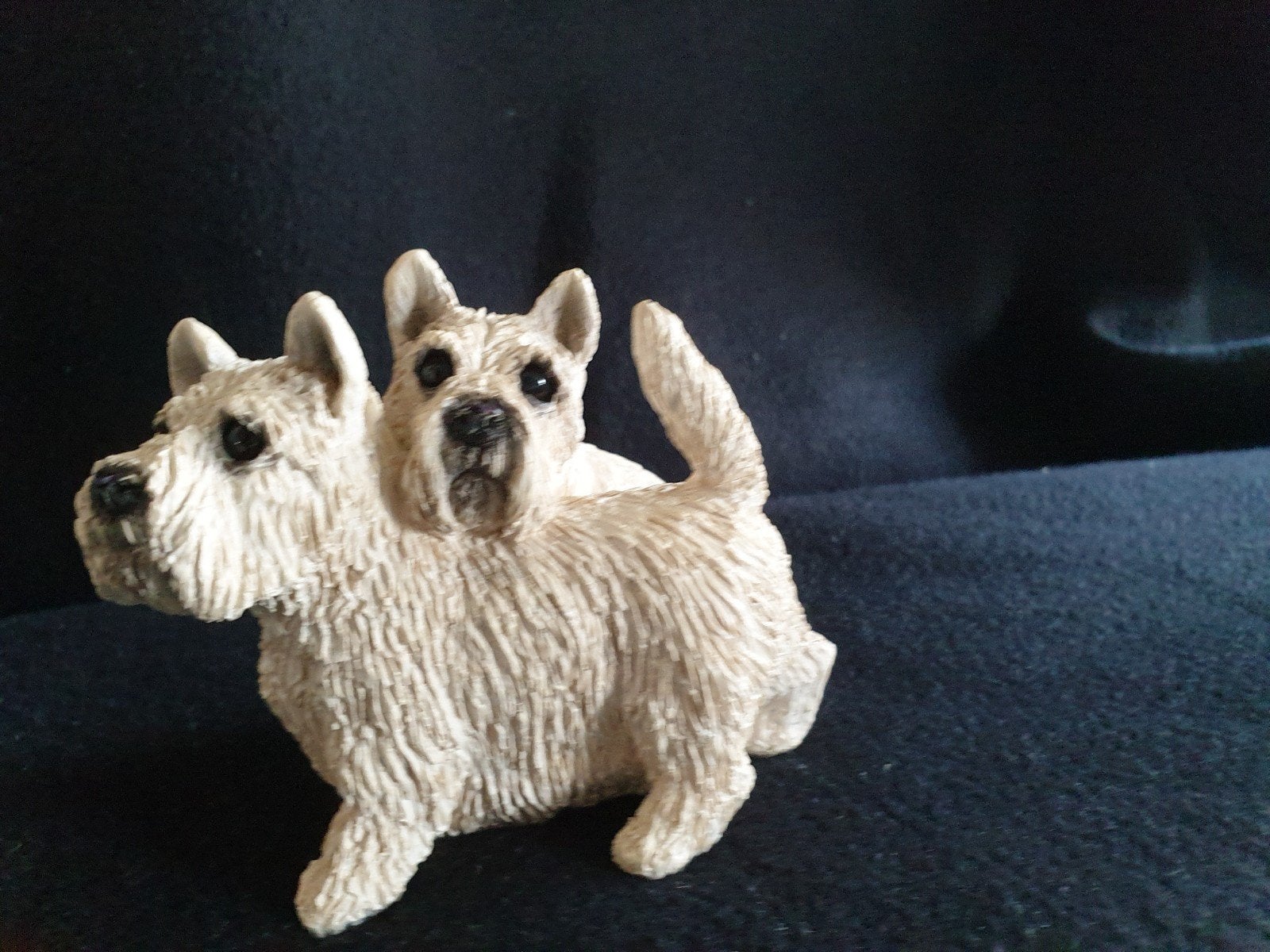 Beeldje West Highland White Terriërs, Ophalen of Verzenden, Zo goed als nieuw, Dier