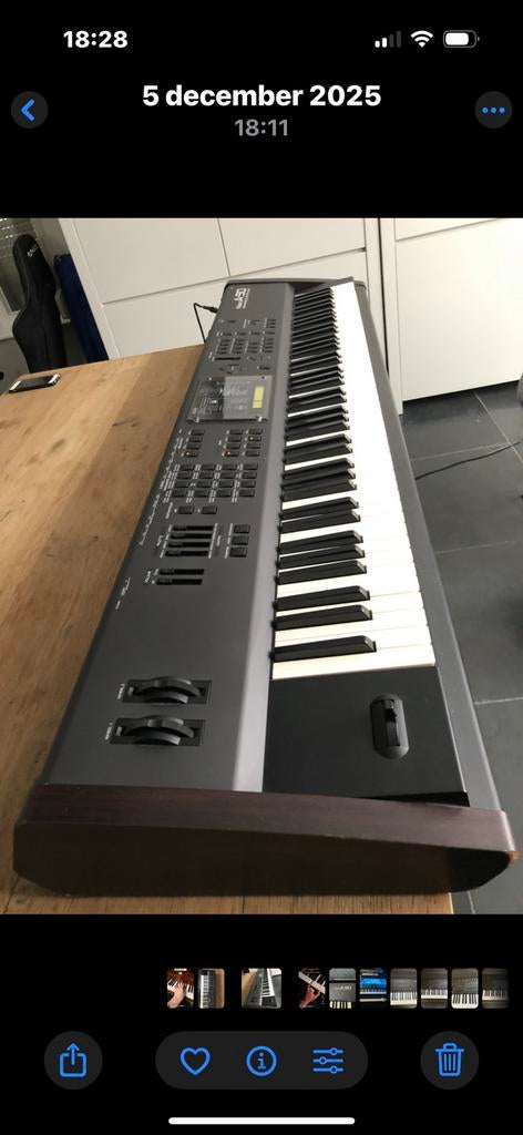 Roland A 90 keyboard, Muziek en Instrumenten, Synthesizers, Ophalen, Zo goed als nieuw, 88 toetsen, Roland