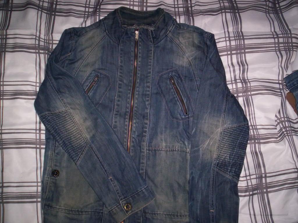 Spijkerjack van SOHO maat L.   RUILEN voor koffie, Kleding | Heren, Ophalen, Zo goed als nieuw, Maat 52/54 (L), Blauw