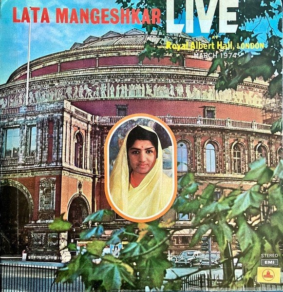 LP (2x)  Lata Mangeshkar – Live At Royal Albert Hall 1974, Cd's en Dvd's, Ophalen of Verzenden, Zo goed als nieuw, 12 inch, LP