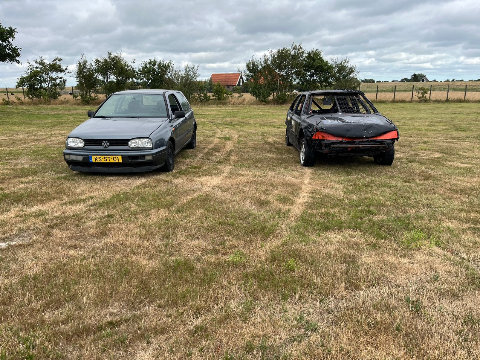Combinatie golf 3 cross auto, Ophalen, Gebruikt
