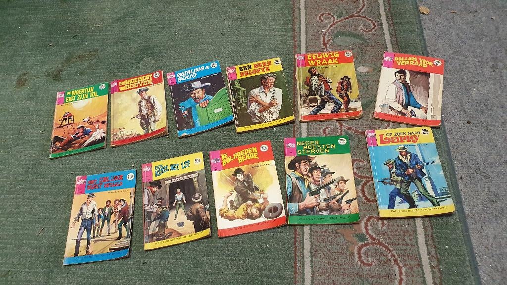lasso pockets, Boeken, Stripboeken, Meerdere stripboeken, Ophalen of Verzenden, Gelezen