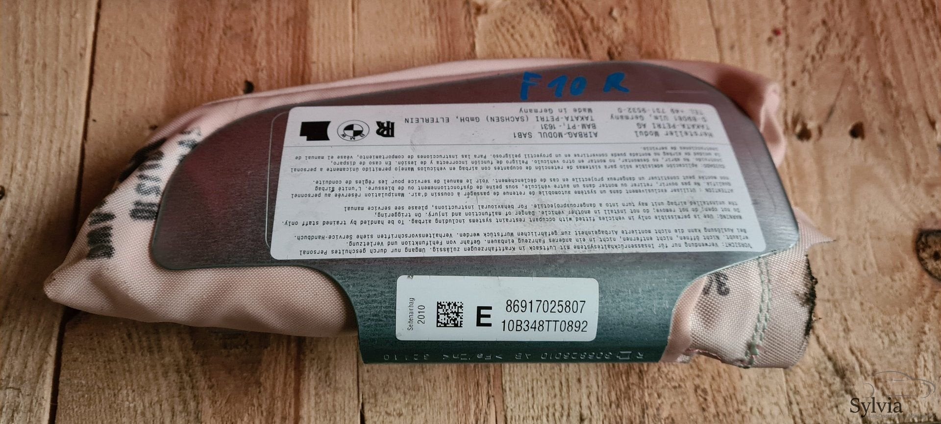 Stoel airbag rechts voor BMW 5 serie F10 F11 72127949996 794, Gebruikt, -, -, Ophalen of Verzenden