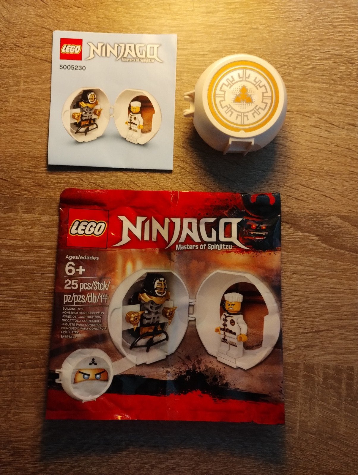 LEGO Ninjago Zane's Kendo Training Pod 5005230 compleet, Compleet, Lego, Ophalen of Verzenden, Zo goed als nieuw