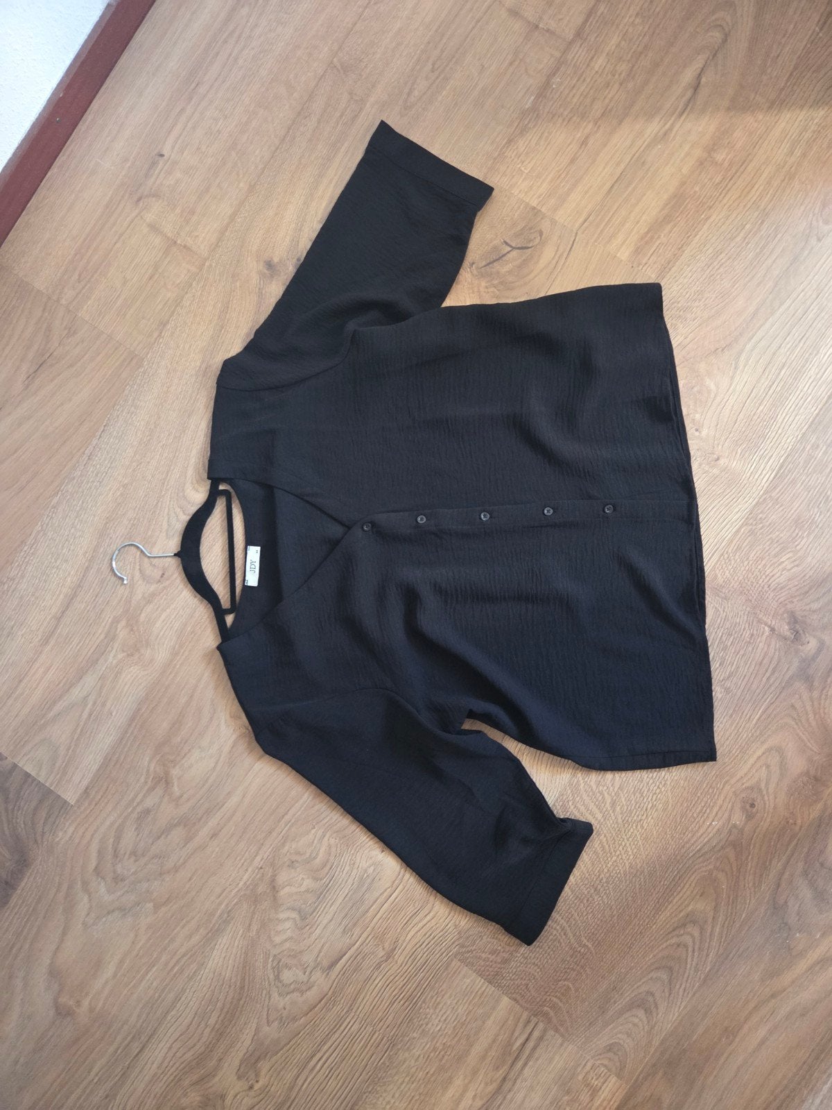 nieuwe JDY zwarte blouse met knopen, maat 44, Zwart, Maat 42/44 (L), Nieuw, Ophalen of Verzenden