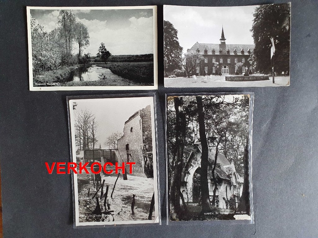 ansicht collectie NUNHEM Watermolen (8x), Verzamelen, Ophalen of Verzenden, Voor 1920, Limburg