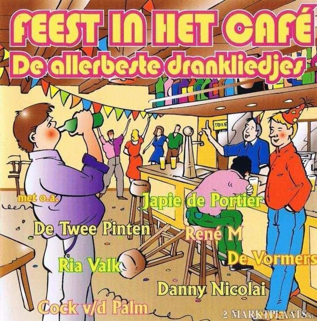 Feest In Het Cafe / De Allerbeste Drankliedjes (NIEUW), Ophalen of Verzenden, Nieuw in verpakking, Overige genres