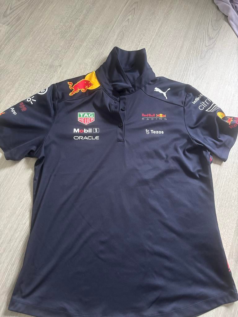 Puma Red Bull Racing Polo Shirt Maat M, Ophalen of Verzenden, Zo goed als nieuw