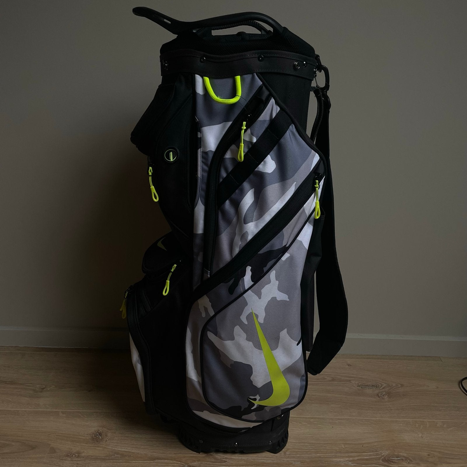 Nike Stand Bag Air Hybrid 2 Camo | Golf Golftas, Sport en Fitness, Ophalen of Verzenden, Gebruikt, Tas, Overige merken