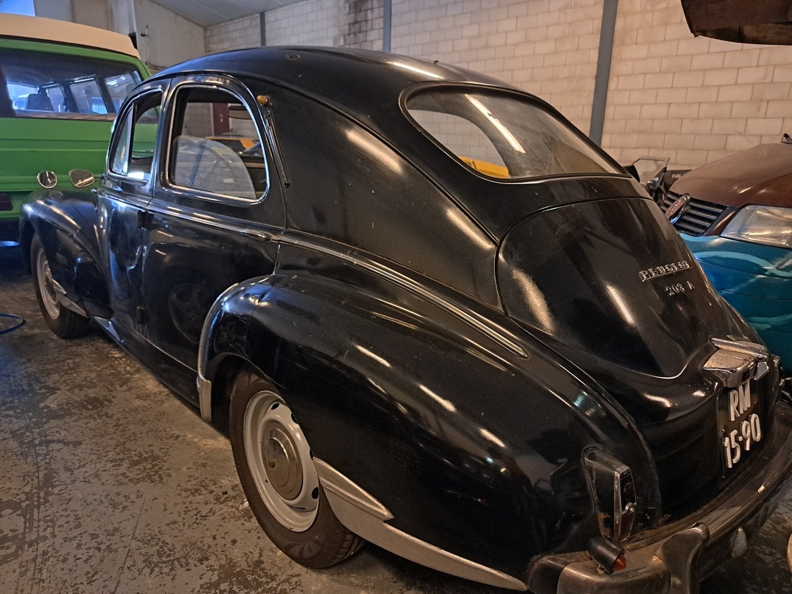 peugeot 203 A ,bj 1952,12 v,apk en belastingvrij, foto 10