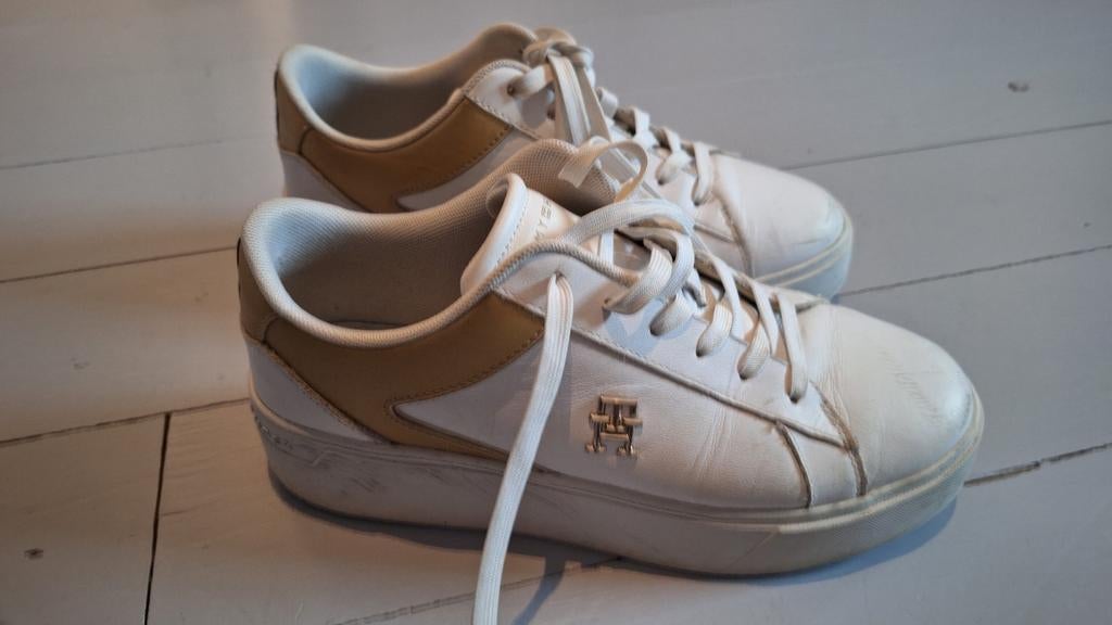 Sneakers Tommy Hilfiger, maat 40, Kleding | Dames, Schoenen, Wit, Ophalen of Verzenden, Tommy Hilfiger, Sneakers of Gympen