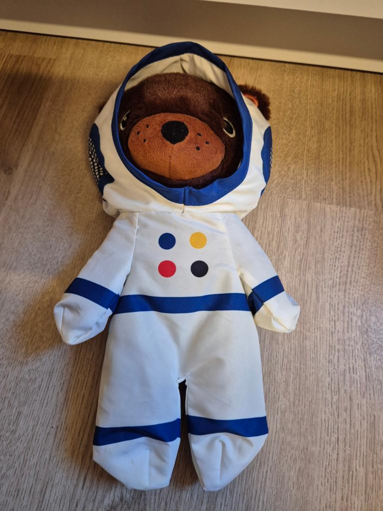 IKEA astronaut beer knuffel, Ophalen of Verzenden