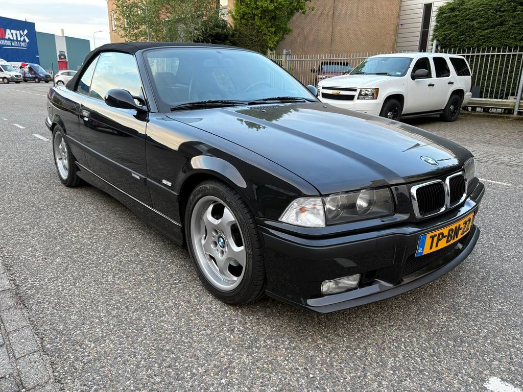 BMW 3-Serie 2.0 I 320 Cabriolet 1998 Zwart, 1385 kg, Achterwielaandrijving, Zwart, Cabriolet