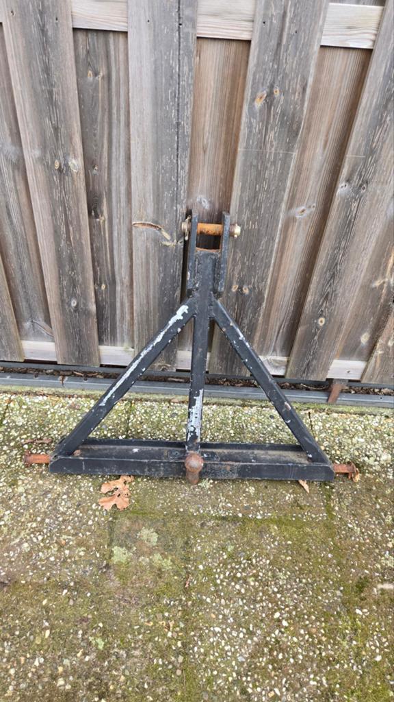 Driepunts-trekhaakadapter voor tractor, akkerrail., Ophalen