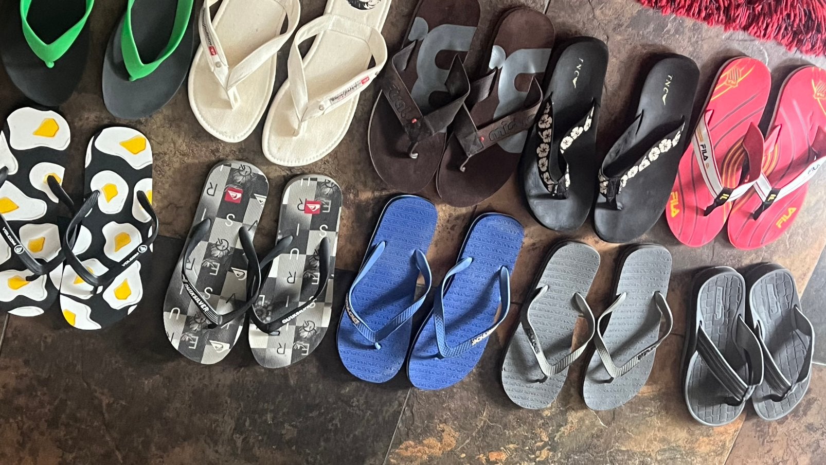 Teen slippers 10 paar, Ophalen of Verzenden, Zo goed als nieuw