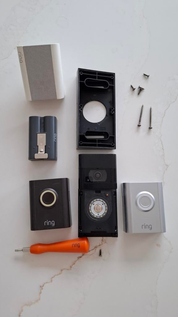 Ring Video Doorbell 3 perfect werkend met gong, Ophalen of Verzenden, Gebruikt, Buitencamera