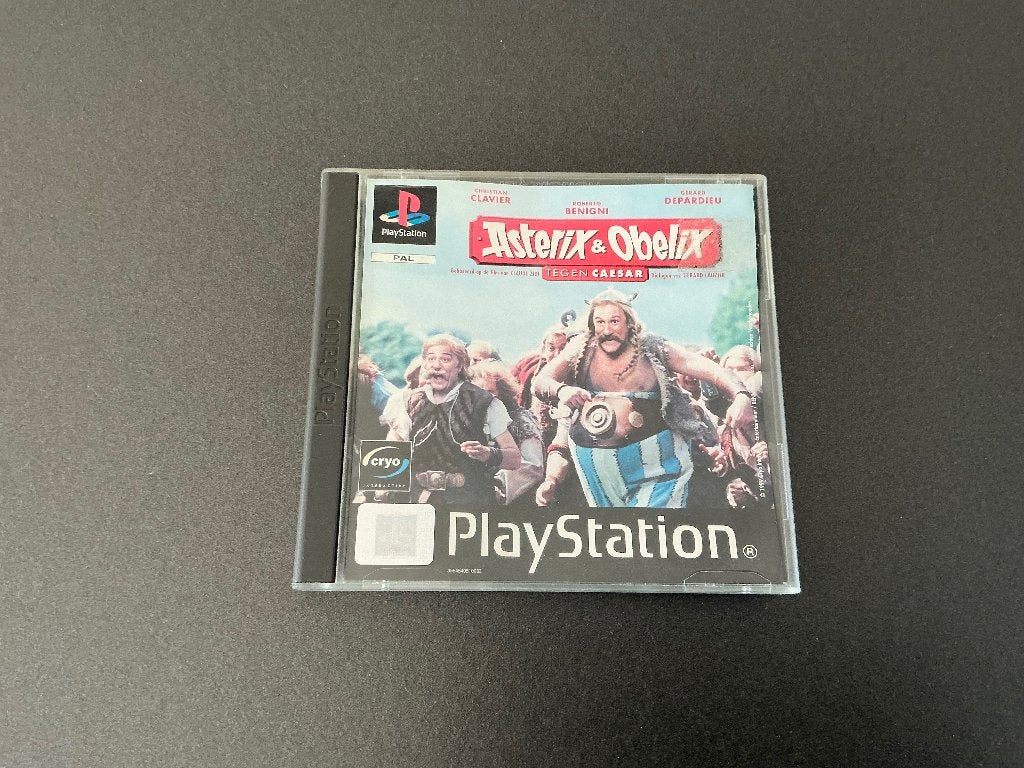 Asterix & Obelix tegen Ceasar PS1, Verzenden, 1 speler, Racen en Vliegen, Zo goed als nieuw