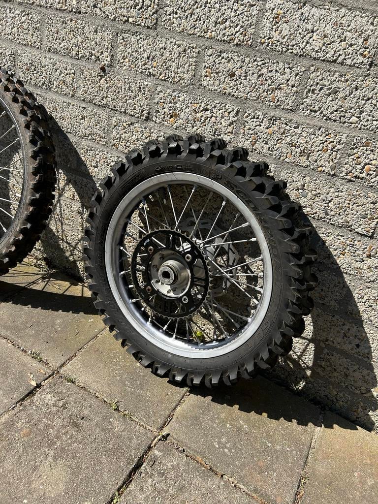 KTM 85cc Wielen - Voor en Achterwiel Set, Motoren, Ophalen, Gebruikt