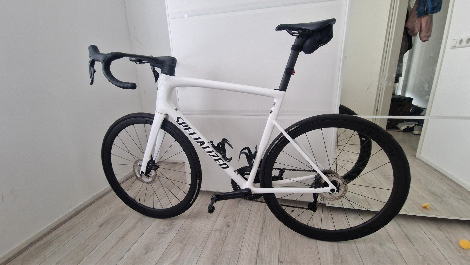 Specialized Tarmac SL8 Expert Ultegra Di2 + Roval Rapide, Fietsen en Brommers, Fietsen | Racefietsen, Carbon, Zo goed als nieuw