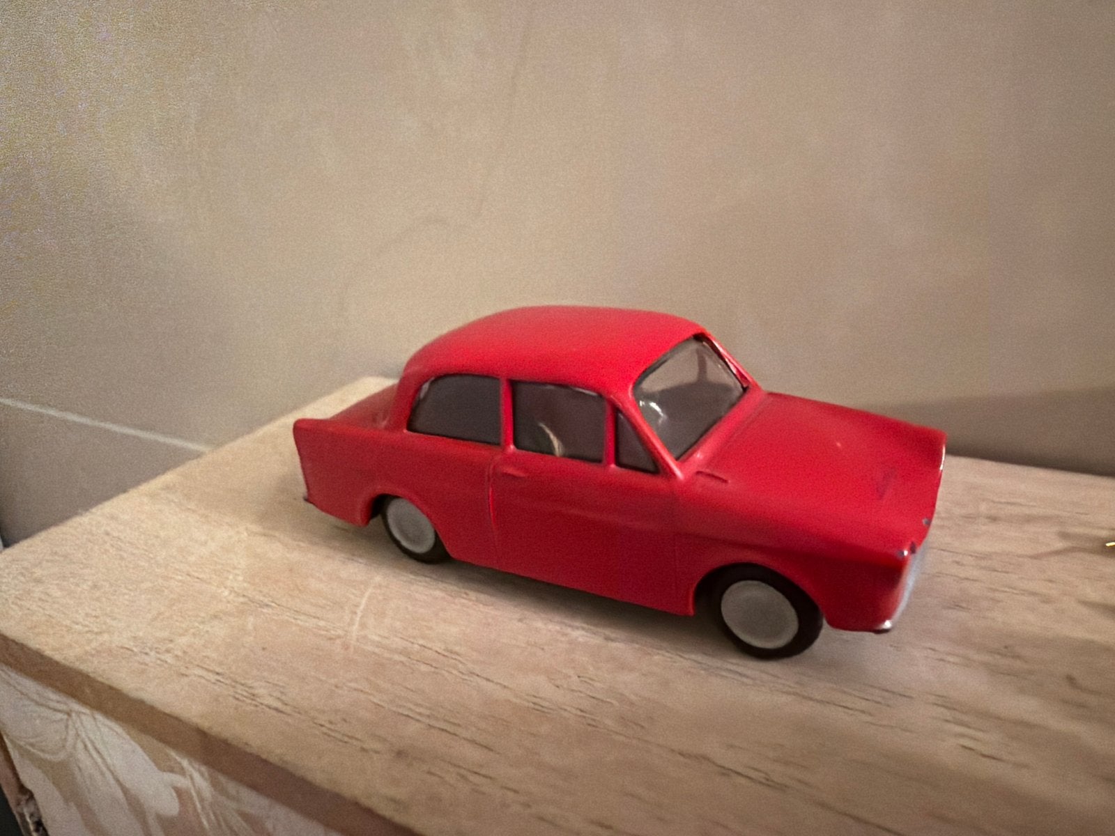 Lion Car DAF 1/43 - Rode Miniatuur Auto, Overige merken, Gebruikt, Auto, Ophalen of Verzenden