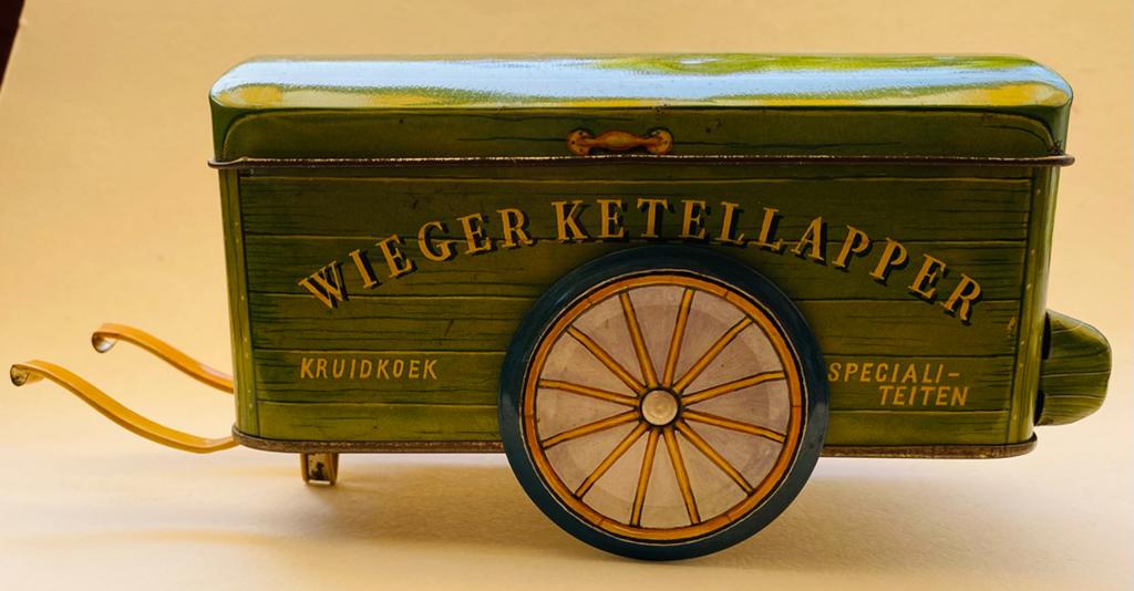 Koekblik ketellapper blik speelgoed, Ophalen of Verzenden